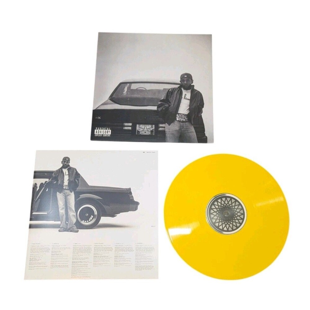 Kendrick Lamar GNX Tour Exclusive Mustard Yellow 12” VINYL LP Sealed - SOLD OUT